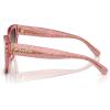 imageCoach Womens Hc8379u Universal Fit Butterfly SunglassesTea Rose CGrey Pink Gradient