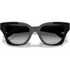 imageCoach Womens Hc8418u Universal Fit Butterfly SunglassesBlackGrey Gradient Polarized