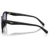 imageCoach Womens Hc8419u Universal Fit Square SunglassesBlackBlue Purple Gradient