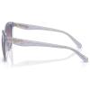 imageCoach Womens Hc8419u Universal Fit Square SunglassesMilky PurpleViolet Gradient
