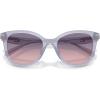 imageCoach Womens Hc8419u Universal Fit Square SunglassesMilky PurpleViolet Gradient
