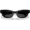 imageCoach Womens Hc8420u Universal Fit Rectangular SunglassesBlackGrey Solid