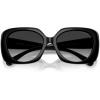imageCoach Womens Hc8422u Universal Fit Square SunglassesBlackGrey Gradient
