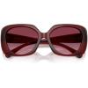 imageCoach Womens Hc8422u Universal Fit Square SunglassesMilky BurgundyBurgundy Gradient