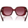 imageCoach Womens Hc8422u Universal Fit Square SunglassesMilky BurgundyBurgundy Gradient