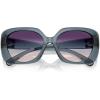 imageCoach Womens Hc8422u Universal Fit Square SunglassesMilky DenimBlue Purple Gradient