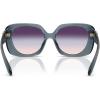 imageCoach Womens Hc8422u Universal Fit Square SunglassesMilky DenimBlue Purple Gradient
