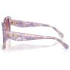 imageCoach Womens Hc8424u Universal Fit Square SunglassesPearlized Purple WatercolorPurple Pink Gradient