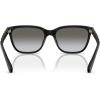 imageCoach Womens Hc8429d Square SunglassesBlackGrey Gradient