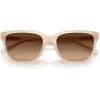 imageCoach Womens Hc8429d Square SunglassesMilky CoconutBrown Gradient