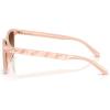 imageCoach Womens Hc8429d Square SunglassesMilky Light PinkBrown Gradient