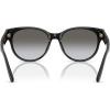 imageCoach Womens Hc8430d Round SunglassesBlackGrey Gradient