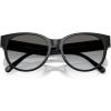 imageCoach Womens Hc8430d Round SunglassesBlackGrey Gradient