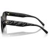 imageCoach Womens Hc8430d Round SunglassesBlackGrey Gradient