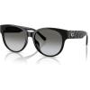 imageCoach Womens Hc8430d Round SunglassesBlackGrey Gradient