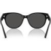 imageCoach Womens Hc8430d Round SunglassesBlackGrey Solid