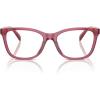 imageCOACH Womens Hc6235u Universal Fit Square Prescription Eyewear FramesTransparent OxbloodDemo Lens