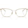 imageCoach Womens HC5184 Rectangular Prescription Eyewear Frames Shiny Light GoldClearDemo Lens 54 mm