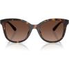 imageCoach Womens Hc8419u Universal Fit Square SunglassesDark TortoiseBrown Gradient Polarized