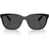 imageCoach Womens Hc8429d Square SunglassesBlackGrey Solid