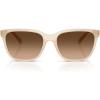 imageCoach Womens Hc8429d Square SunglassesMilky CoconutBrown Gradient