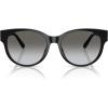 imageCoach Womens Hc8430d Round SunglassesBlackGrey Gradient