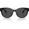 imageCoach Womens Hc8430d Round SunglassesBlackGrey Solid