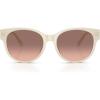 Milky White/Brown Pink Gradient
