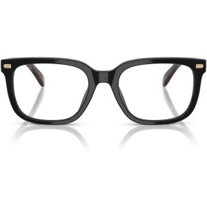 imageCoach Mens Hc6266u Universal Fit Square Prescription Eyewear FramesBlackDemo Lens