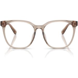 imageCoach Womens Hc6267d Square Prescription Eyewear FramesTransparent KhakiDemo Lens