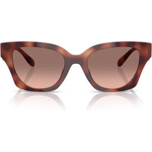 imageCoach Womens Hc8418u Universal Fit Butterfly SunglassesCaramel TortoiseBrown Pink Gradient