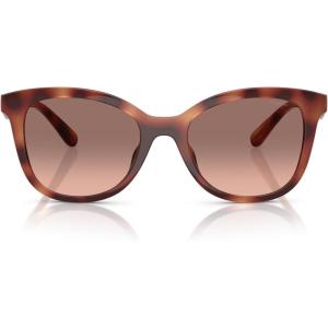 imageCoach Womens Hc8419u Universal Fit Square SunglassesCaramel TortoiseBrown Pink Gradient
