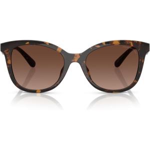 imageCoach Womens Hc8419u Universal Fit Square SunglassesDark TortoiseBrown Gradient Polarized