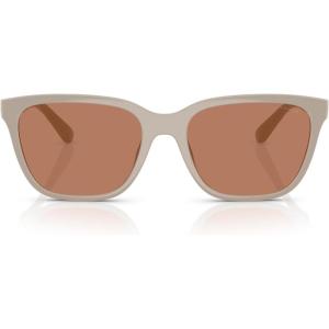 imageCoach Womens Hc8429d Square SunglassesKhaki SolidBrown Solid