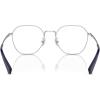 imageCOACH Mens Hc5170 Round Prescription Eyewear FramesSatin SilverDemo Lens