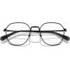 imageCOACH Mens Hc5170 Round Prescription Eyewear FramesShiny BlackDemo Lens