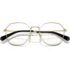 imageCOACH Mens Hc5170 Round Prescription Eyewear FramesShiny Light GoldDemo Lens