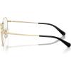 imageCOACH Mens Hc5170 Round Prescription Eyewear FramesShiny Light GoldDemo Lens