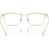 imageCOACH Mens Hc5172t Rectangular Prescription Eyewear FramesBlackLight GoldDemo Lens