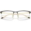 imageCOACH Mens Hc5172t Rectangular Prescription Eyewear FramesBlackLight GoldDemo Lens