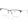 imageCOACH Mens Hc5172t Rectangular Prescription Eyewear FramesDark NavySilverDemo Lens