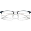 imageCOACH Mens Hc5172t Rectangular Prescription Eyewear FramesDark NavySilverDemo Lens