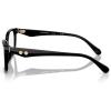 imageCOACH Womens Hc6248u Rivet Universal Fit Cat Eye Prescription Eyewear FramesBlackDemo Lens