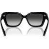 imageCOACH Womens Hc8408u Universal Fit Square SunglassesBlackGrey Gradient