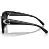 imageCOACH Womens Hc8408u Universal Fit Square SunglassesBlackGrey Gradient