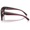imageCOACH Womens Hc8408u Universal Fit Square SunglassesMilky BurgundyBerry Gradient