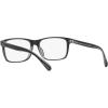 imageCoach Mens Hc6213u Universal Fit Rectangular Prescription Eyewear FramesBlackTransparent GreyDemo Lens