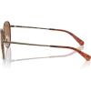 imageCoach Mens Hc7163 Round SunglassesAntique GoldAmber TortoiseAmber Solid