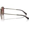 imageCoach Mens Hc7164 Aviator SunglassesAntique GoldDark TortoiseWine Solid