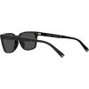 imageCoach Mens Hc8328u Universal Fit Rectangular SunglassesBlackDark Grey Solid
